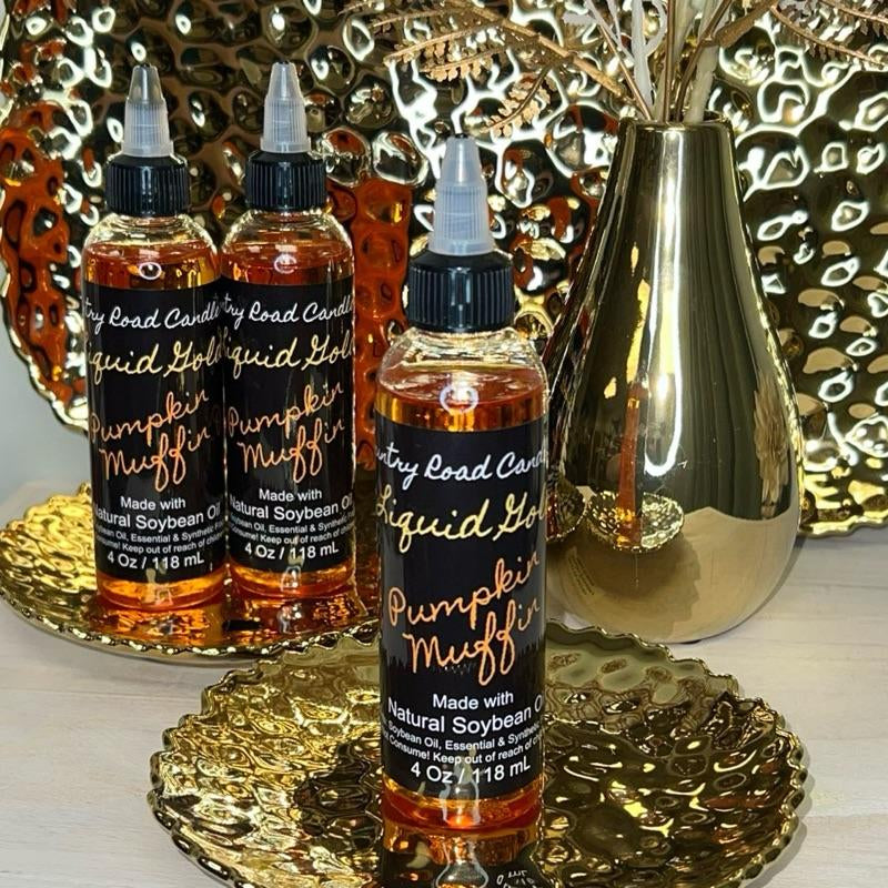 4Oz Fall Liquid Gold Wax Warmer Oil