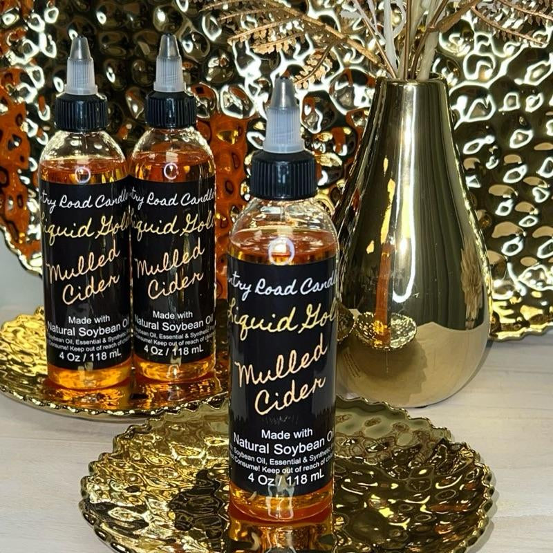 4Oz Fall Liquid Gold Wax Warmer Oil