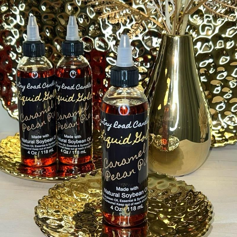 4Oz Fall Liquid Gold Wax Warmer Oil