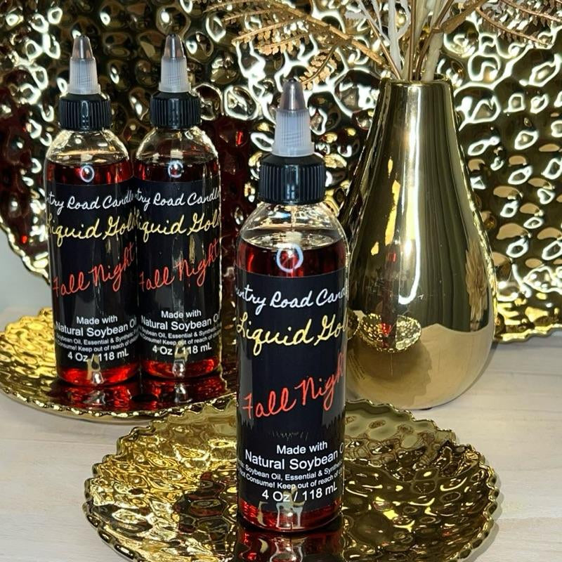 4Oz Fall Liquid Gold Wax Warmer Oil