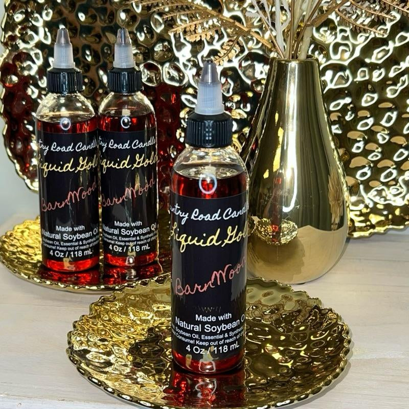 4Oz Fall Liquid Gold Wax Warmer Oil