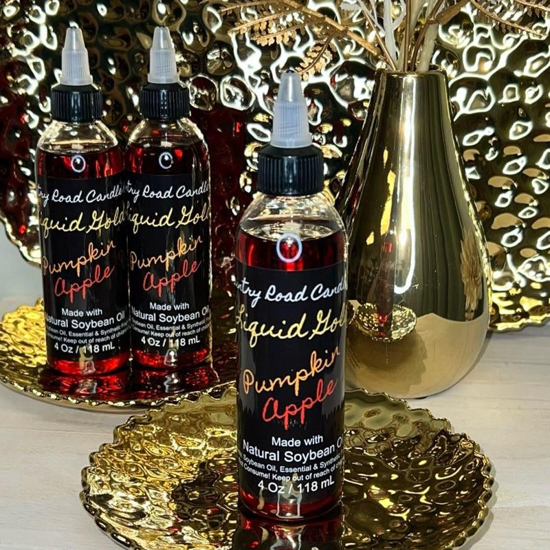 4Oz Fall Liquid Gold Wax Warmer Oil